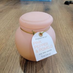 Paddywax Ombre Orb Soy Wax Candle in Pink Pepper & Pomelo 5 oz
